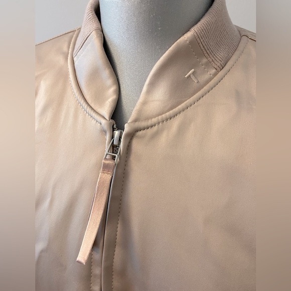 T Alexander Wang satin blush bomber. - Picture 6 of 12